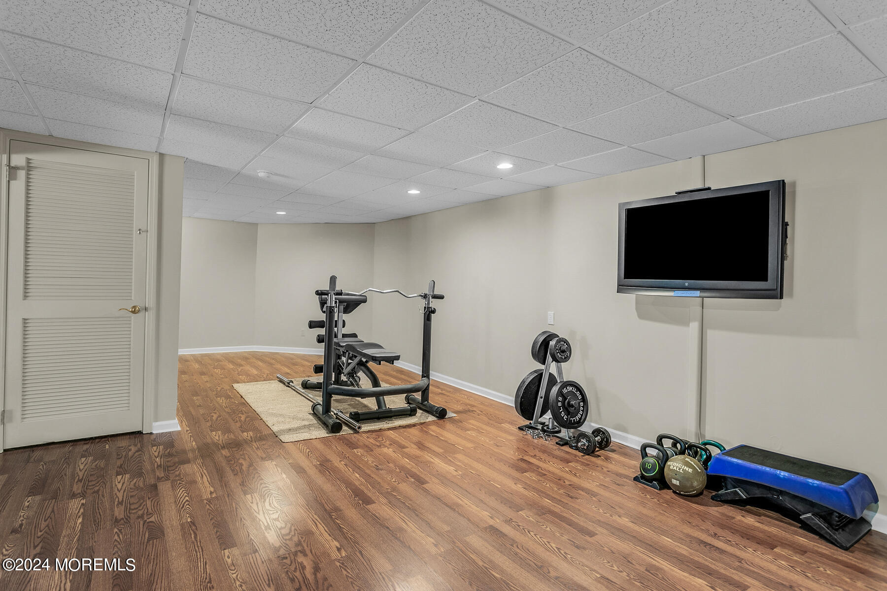 44 Meadowview Drive Colts Neck, NJ 07722 - Photo 43 of 68 a view of a room with gym equipment