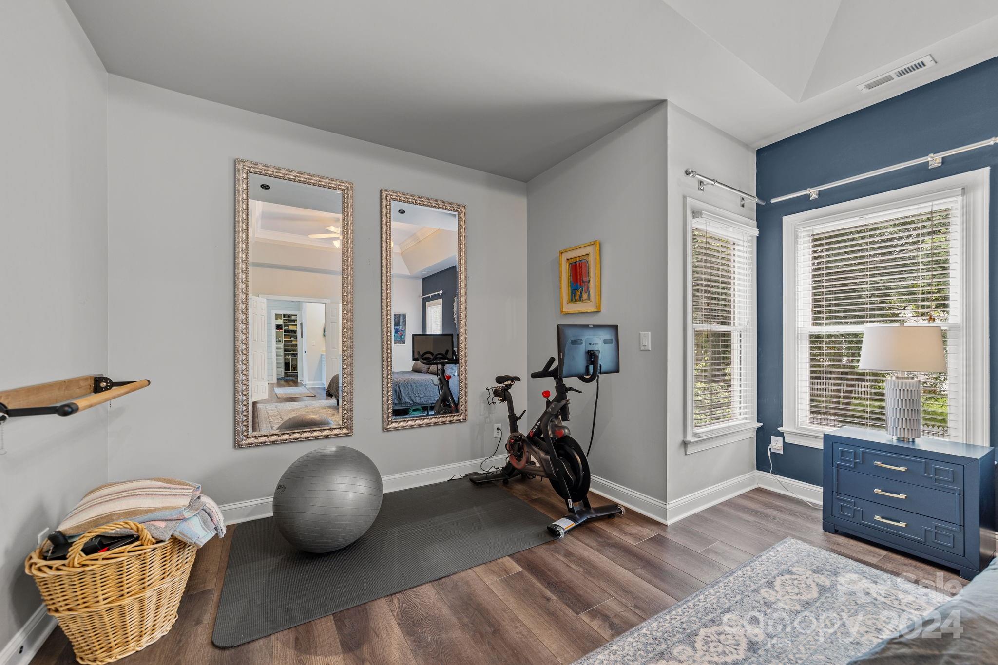 20443 Middletown Road Cornelius, NC 28031 - Photo 21 of 31 a view of a workspace with furniture and a window