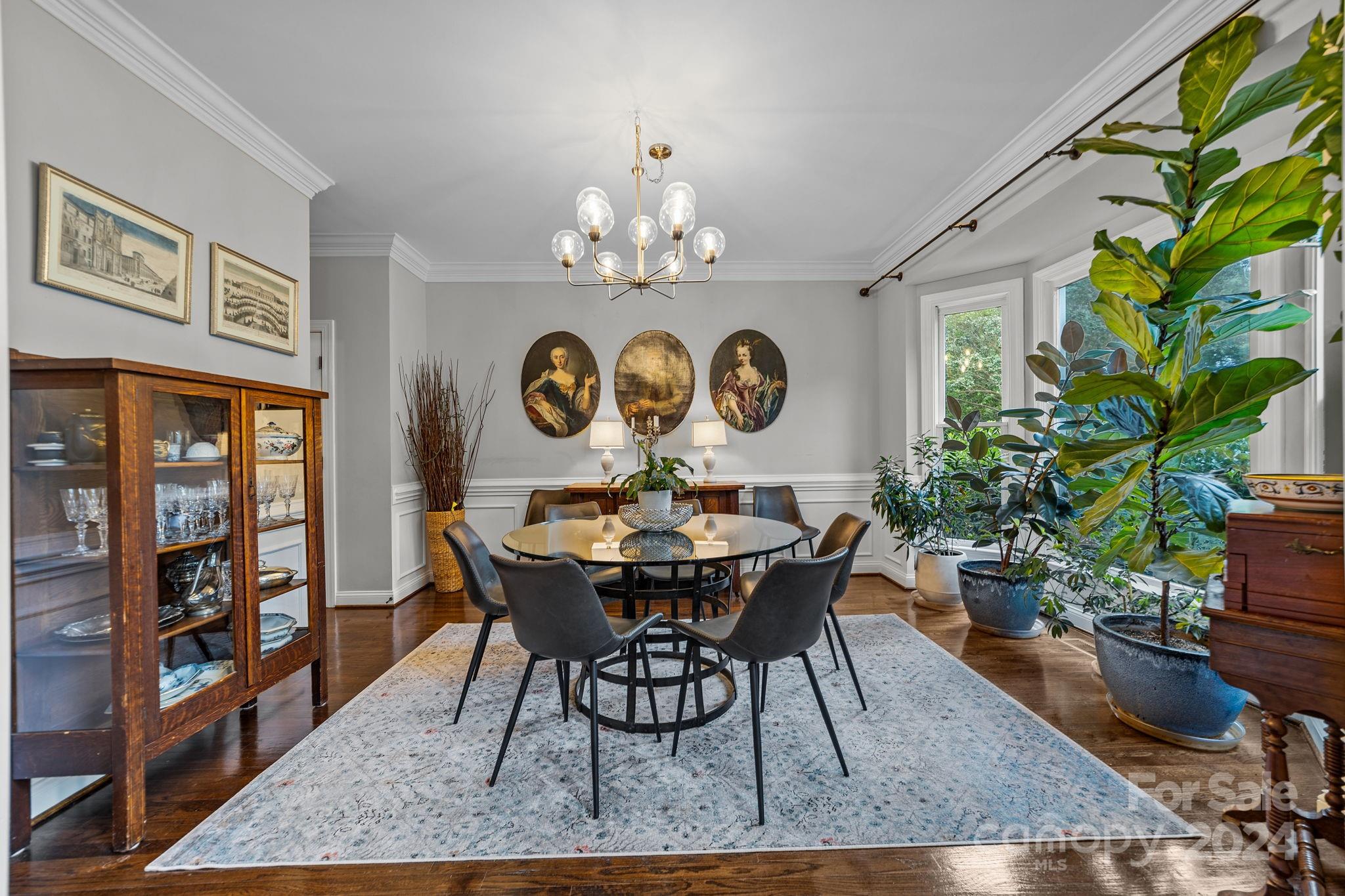 20443 Middletown Road Cornelius, NC 28031 - Photo 9 of 31 a view of a dining room with furniture window and wooden floor