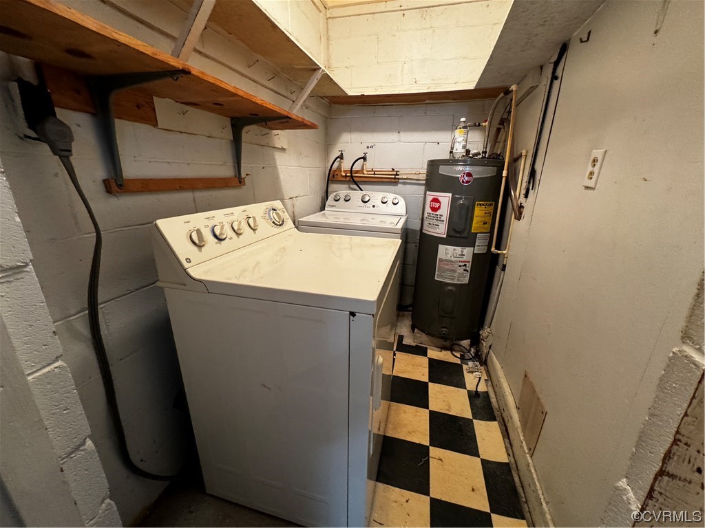 17096 Courtney Road Hanover, VA 23069 - Photo 16 of 27 a utility room with dryer and washer