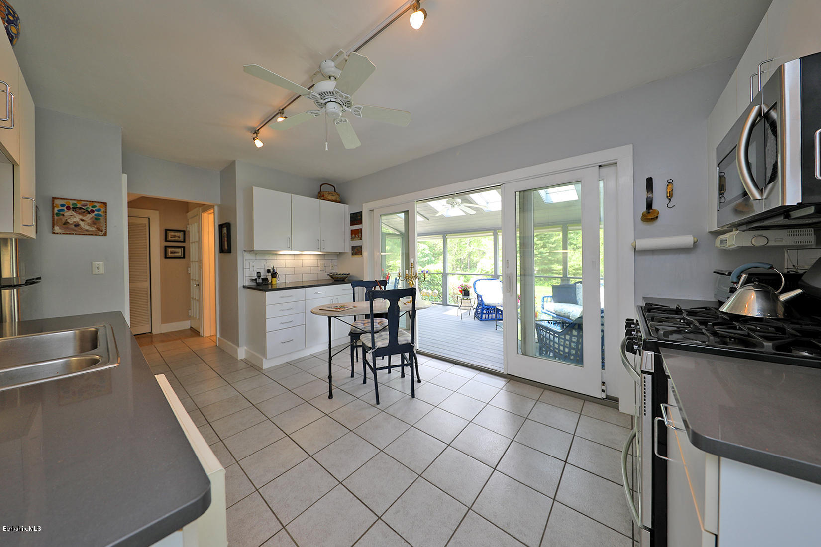 88 Old Stockbridge Road Lenox, MA 01240 - Photo 14 of 34 KITCHEN TO SCREENED PORCH