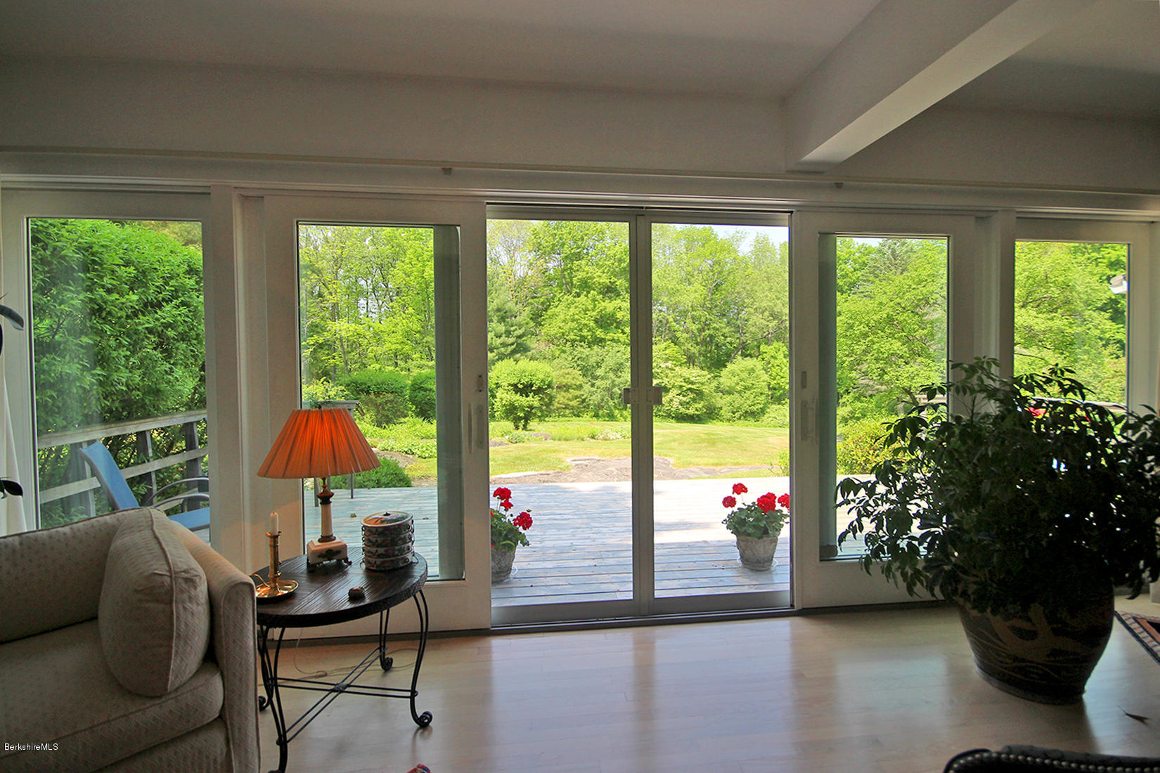 88 Old Stockbridge Road Lenox, MA 01240 - Photo 10 of 34 VIEW TO THE BACKYARD