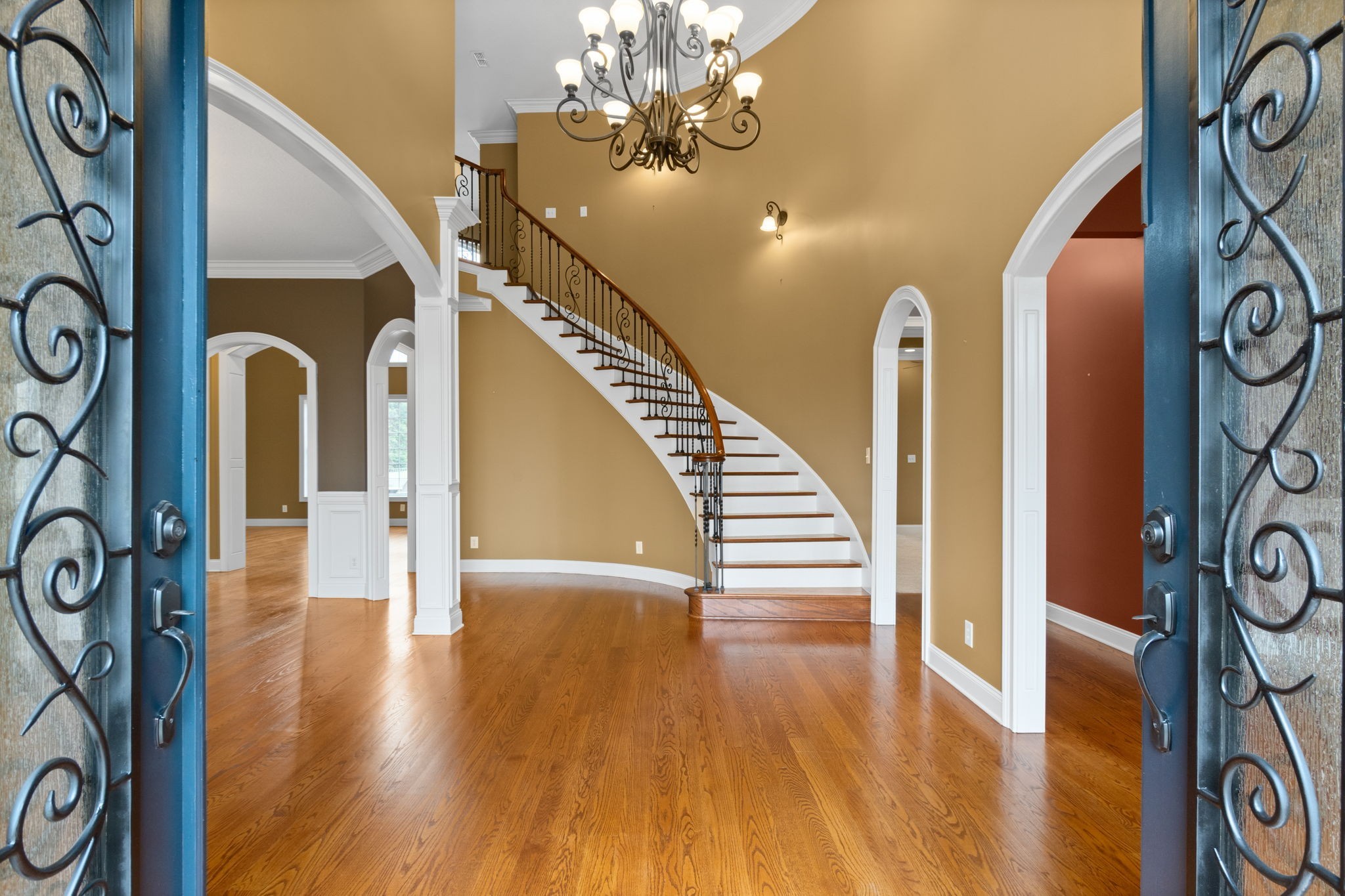 4591 Sango Road Clarksville, TN 37043 - Photo 6 of 70 a view of an entryway with wooden floor