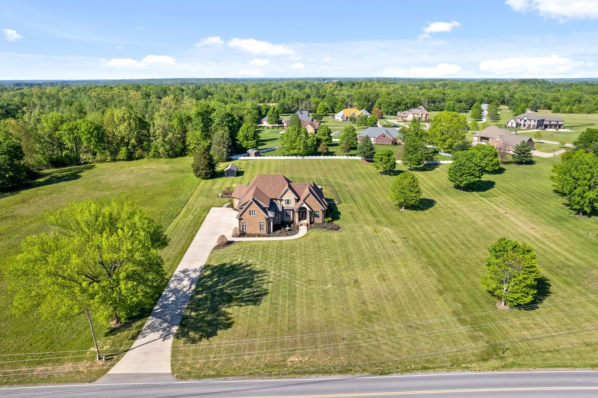 4591 Sango Road Clarksville, TN 37043 - Photo 68 of 70 a view of a swimming pool with a yard