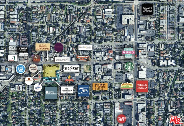 a front view of a building with glass windows