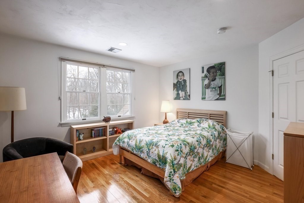 16 Steel Road Hopedale, MA 01747 - Photo 27 of 42 a bedroom with a bed and a table in it