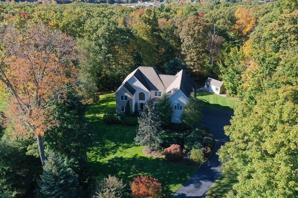 16 Steel Road Hopedale, MA 01747 - Photo 42 of 42 a view of a house with a yard and garden