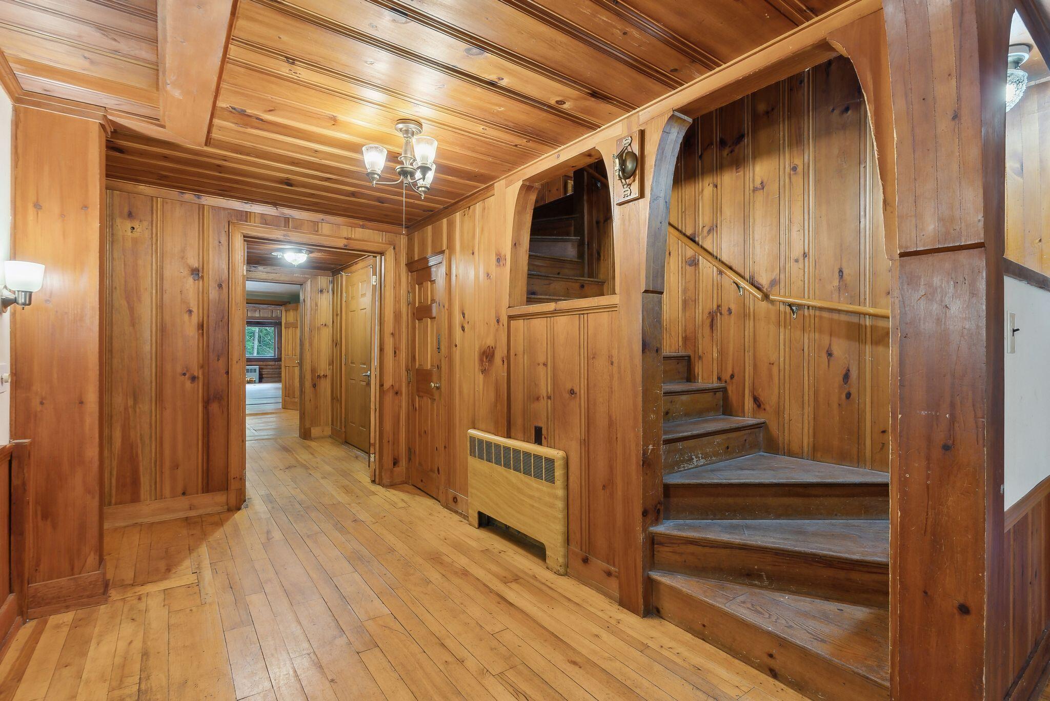 52 Main Street Sanford, ME 04083 - Photo 25 of 68 Staircase to GrandRoom and 2 bedrooms