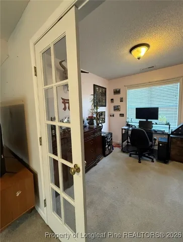 a room with furniture