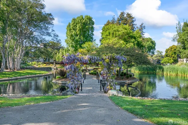 a view of a patio with a yard