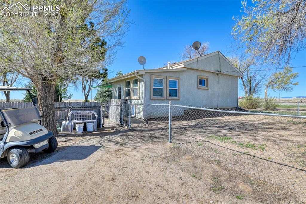 22500 Enoch Road Calhan, CO 80808 - Photo 24 of 50 a view of a car park in front of house