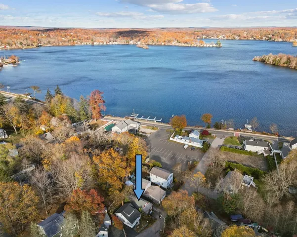 a view of lake from outdoor space