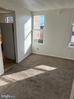 a view of a room with window