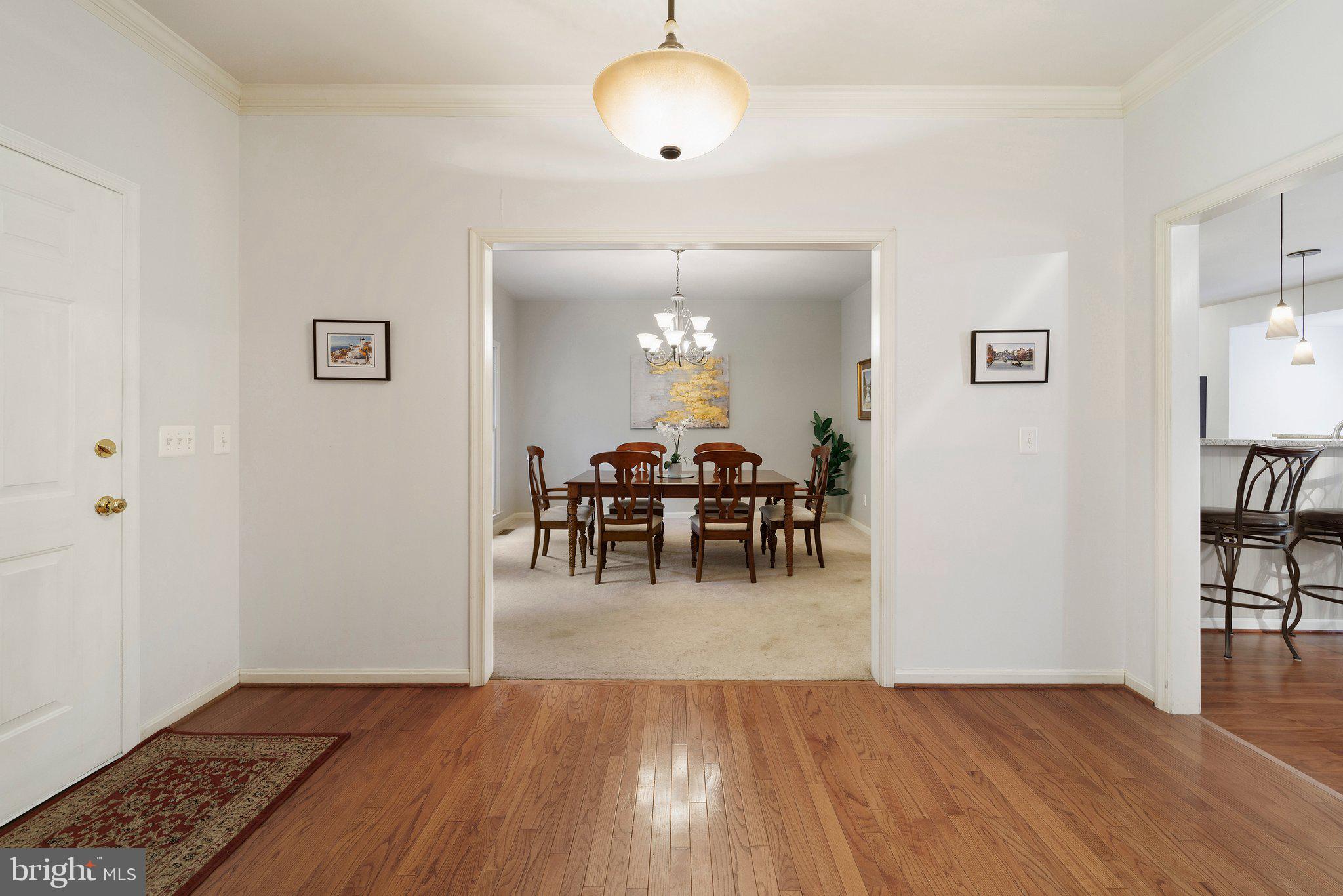 10448 Moreland Road Delaplane, VA 20144 - Photo 19 of 72 Foyer view to Dining Room