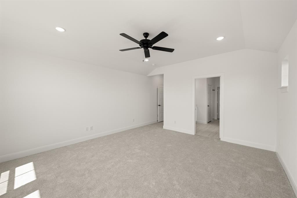 408 Dylan Way Midlothian, TX 76065 - Photo 34 of 40 a view of a livingroom with a ceiling fan