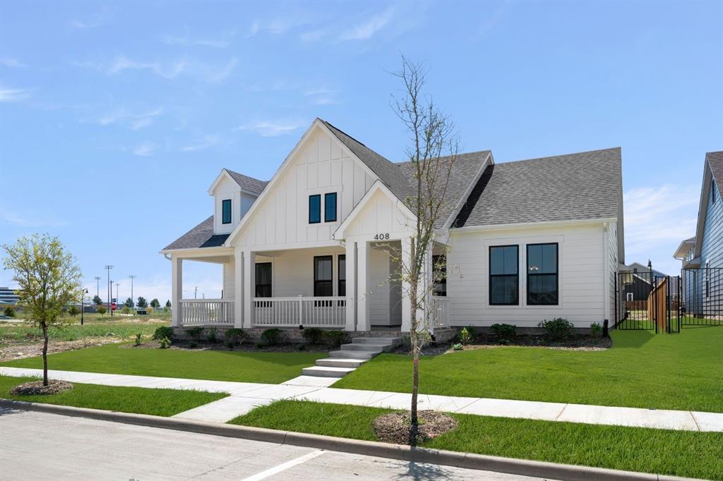 408 Dylan Way Midlothian, TX 76065 - Photo 6 of 40 a view of a house in front of a yard with plants