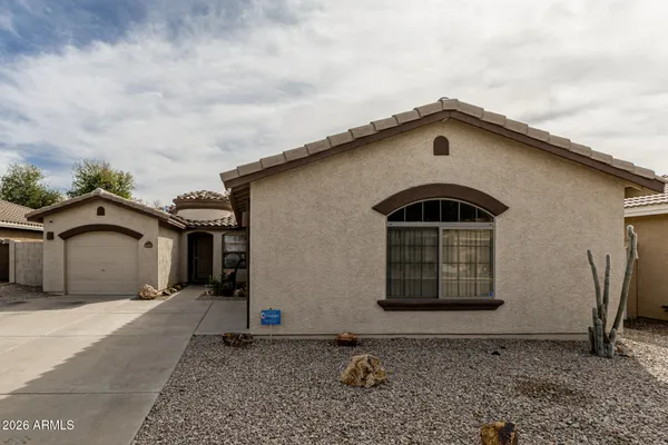 a front view of a house with windows