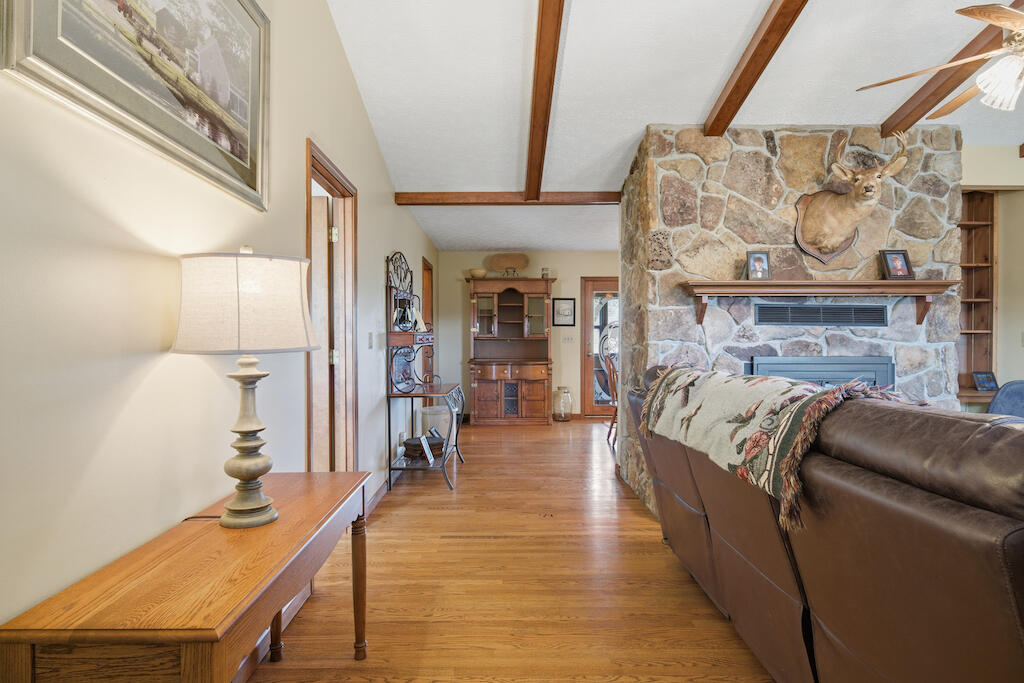 6389 Ruebush Road Dublin, VA 24084 - Photo 11 of 63 a living room with furniture and a fireplace