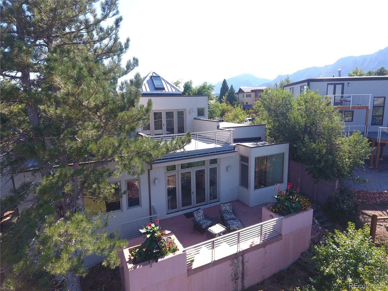 2895 Lafayette Drive Boulder, CO 80305 - Photo 2 of 12 a front view of a house with a yard