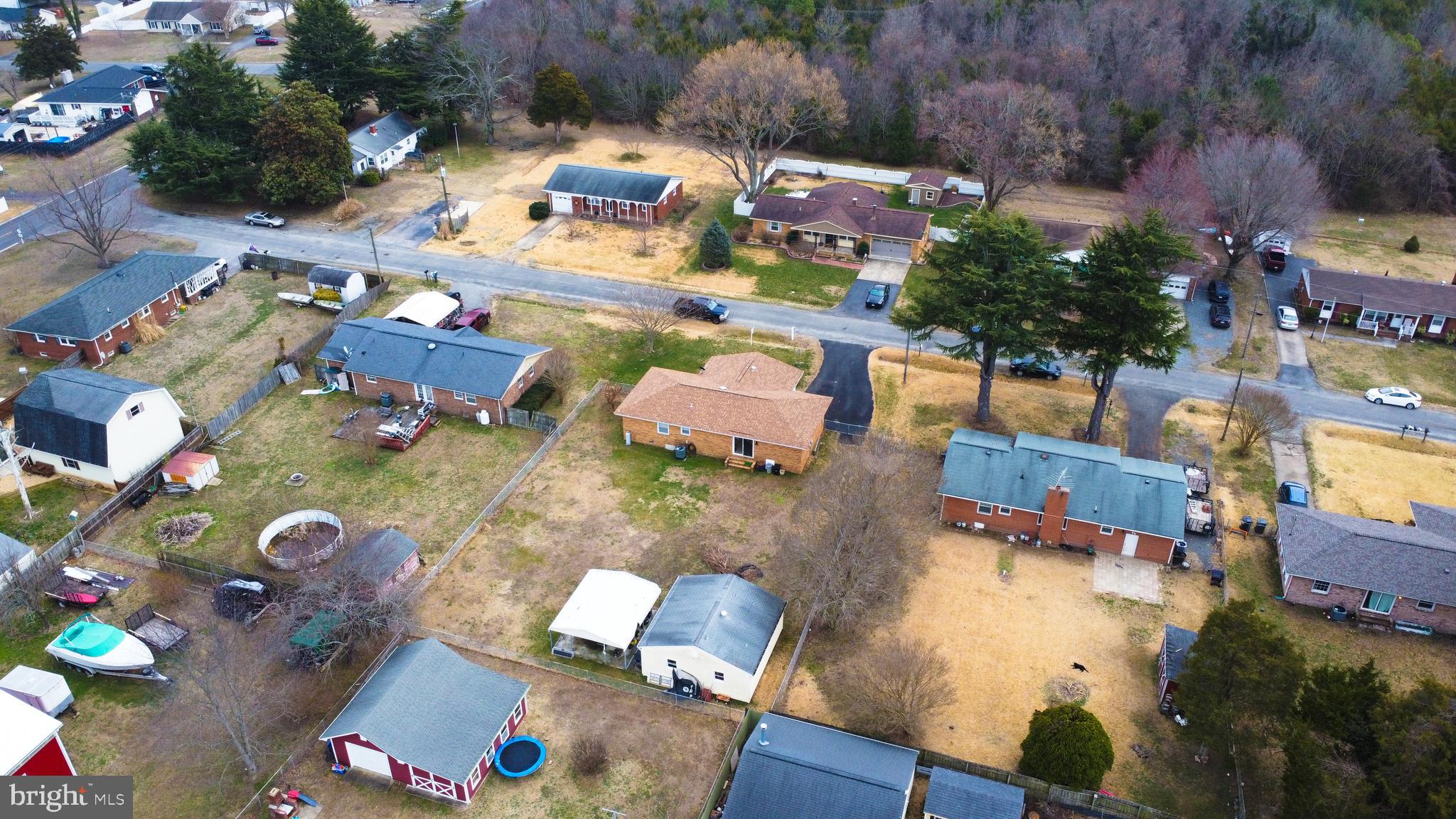62 Darl Circle Colonial Beach, VA 22443 - Photo 32 of 47 an aerial view of a houses