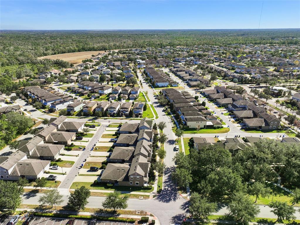 5714 Colony Glen Road Lithia, FL 33547 - Photo 43 of 66 an aerial view of multiple house