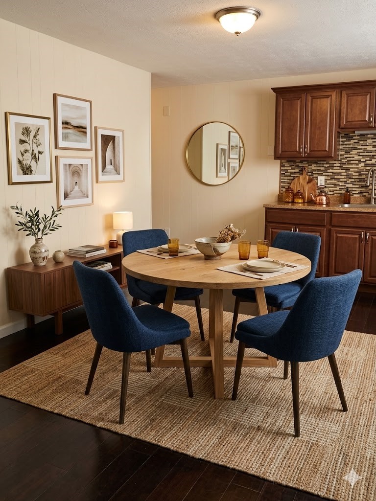 300 Smithfield Road, Unit 312 North Providence, RI 02904 - Photo 6 of 16 Dining Area staged using AI