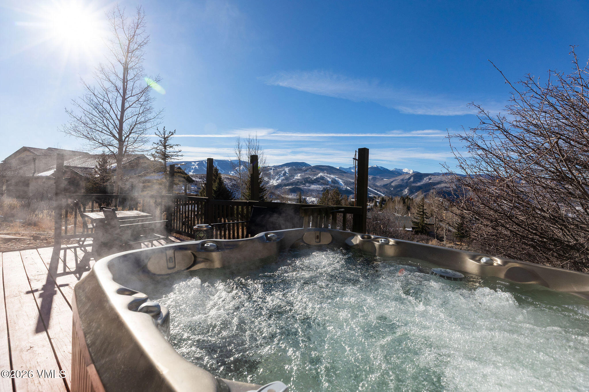 2646 Bear Trap Road, Unit A Avon, CO 81620 - Photo 25 of 40 2646_beartrap_a_exterior_lowdeck_hottub