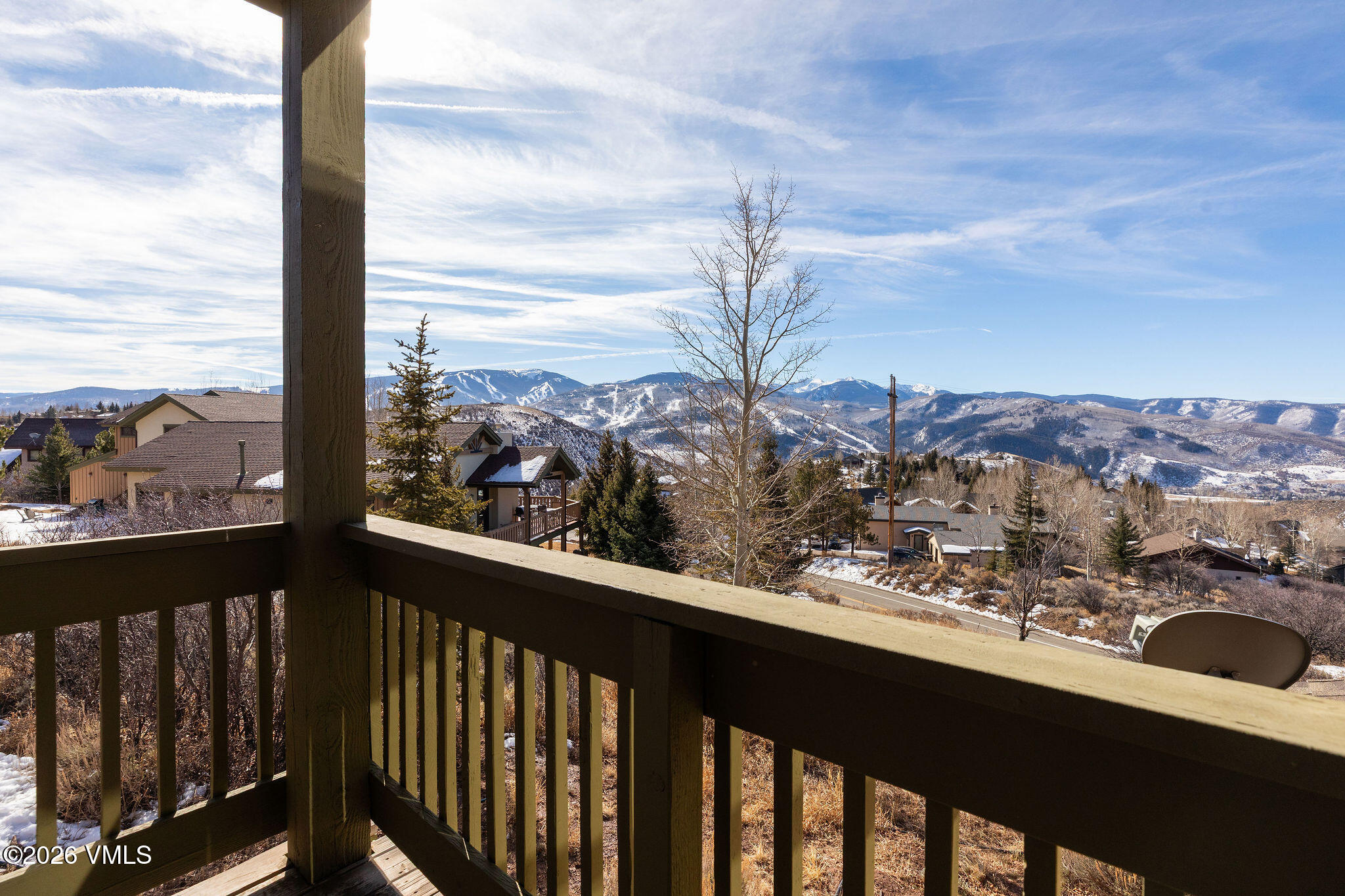 2646 Bear Trap Road, Unit A Avon, CO 81620 - Photo 32 of 40 2646_beartrap_a_exterior_middeck_view