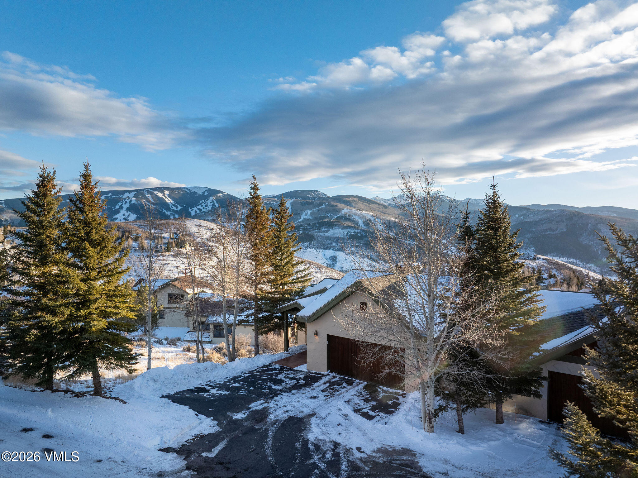 2646 Bear Trap Road, Unit A Avon, CO 81620 - Photo 33 of 40 2602_2646_beartrap_a_aerial_e