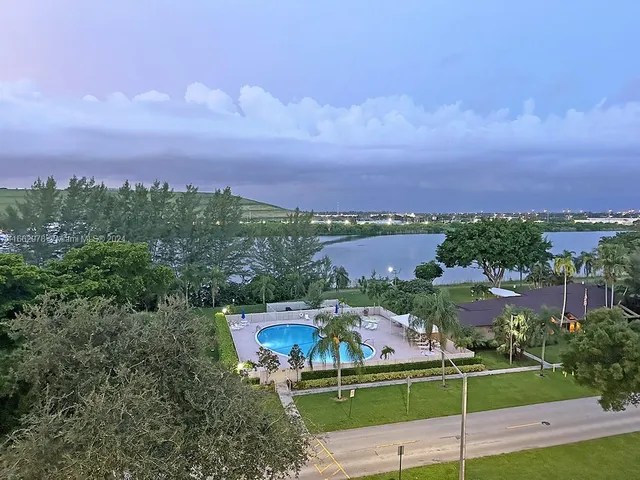 a view of a hallway with a elevator