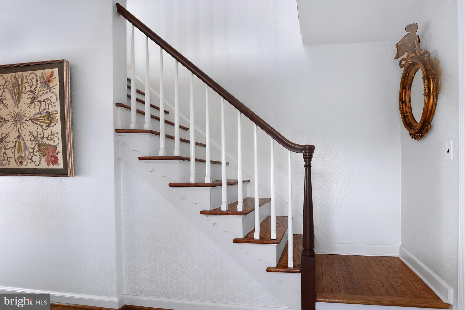 96 Hun Road Princeton, NJ 08540 - Photo 13 of 38 Foyer with stairs to second floor