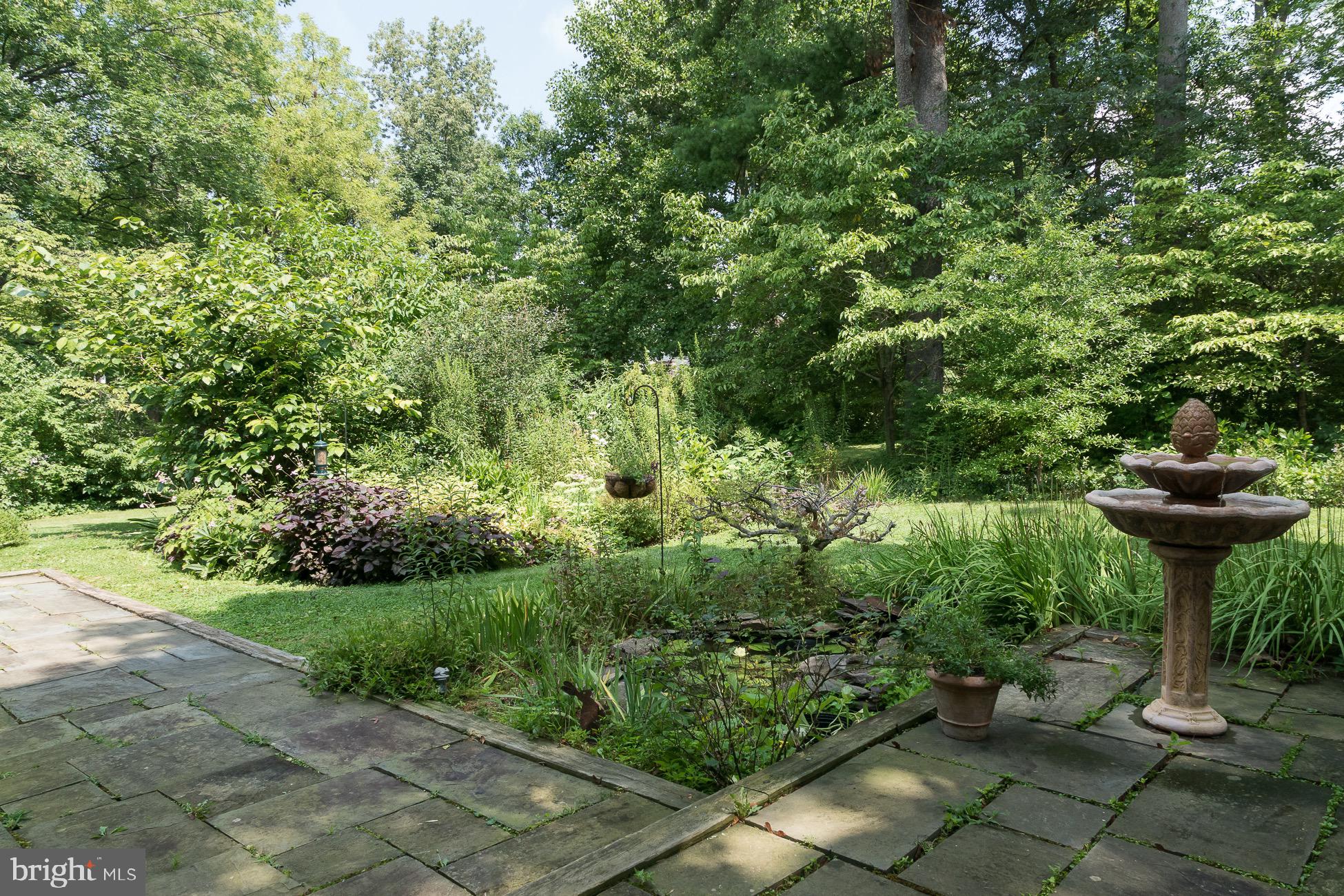 96 Hun Road Princeton, NJ 08540 - Photo 29 of 38 Patio with koi pond
