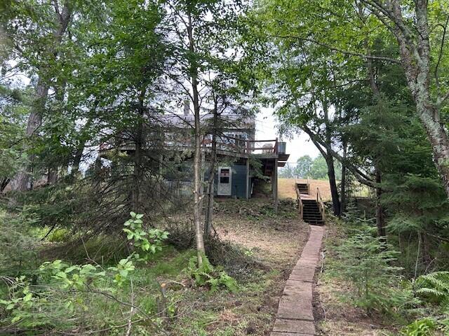 5076 Highway 70 Lincoln, WI 54521 - Photo 8 of 12 From Lake