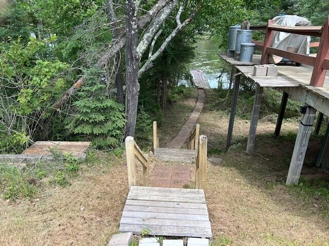 5076 Highway 70 Lincoln, WI 54521 - Photo 9 of 12 Walkway to water