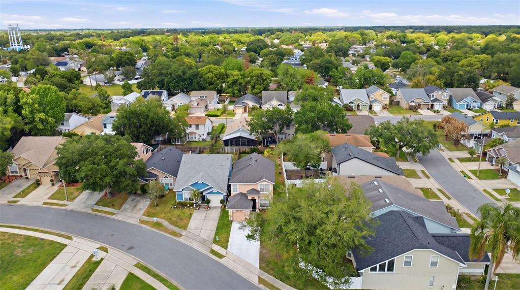 3440 Allston Lane Winter Park, FL 32792 - Photo 32 of 37 an aerial view of residential houses with outdoor space