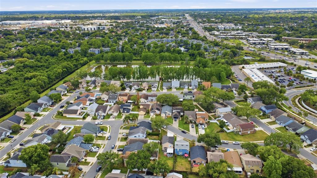3440 Allston Lane Winter Park, FL 32792 - Photo 33 of 37 an aerial view of residential houses with outdoor space and trees