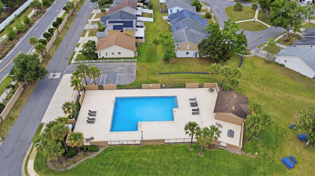 3440 Allston Lane Winter Park, FL 32792 - Photo 34 of 37 an aerial view of a house with a garden