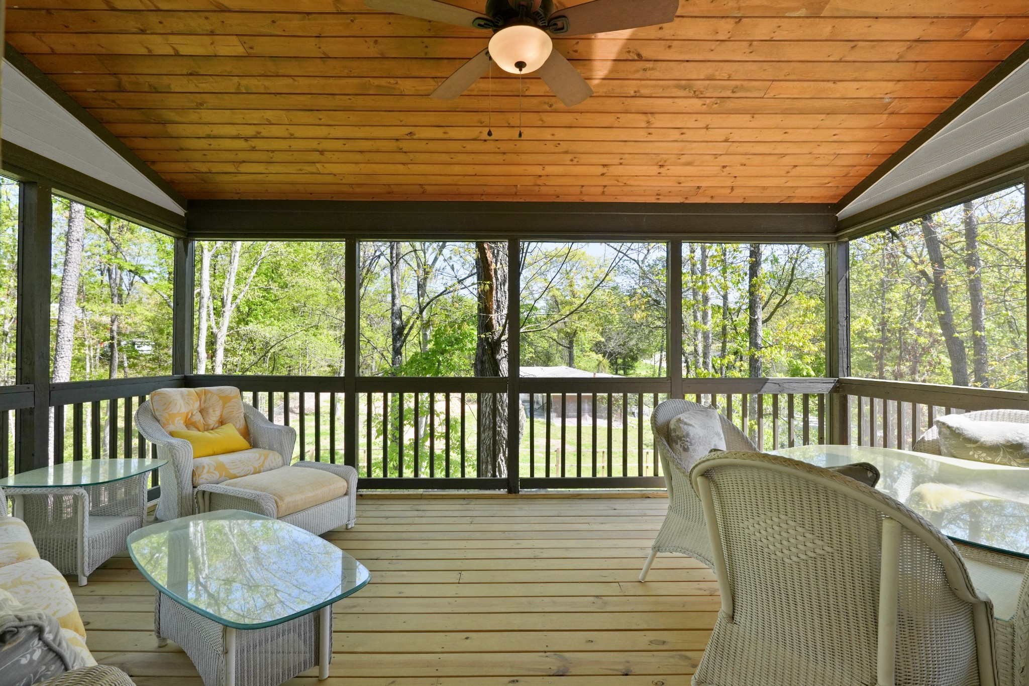 8417 Pine Ridge Road Ooltewah, TN 37363 - Photo 23 of 28 a balcony with table and chairs