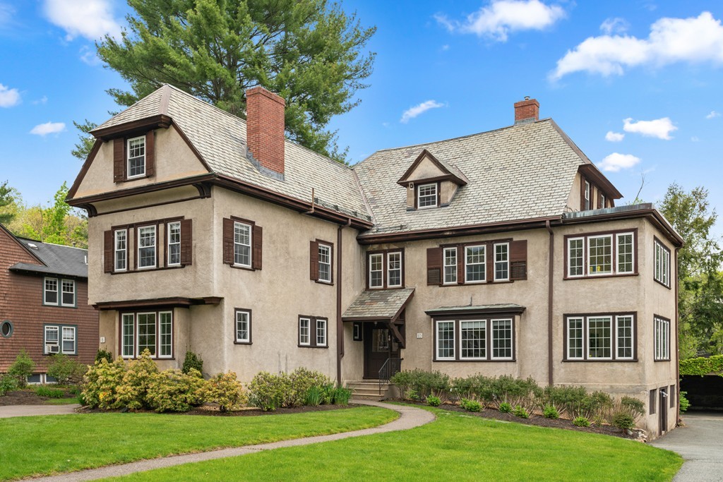 8-10 Upland Road Wellesley, MA 02482 - Photo 24 of 24 front view of a house with a yard