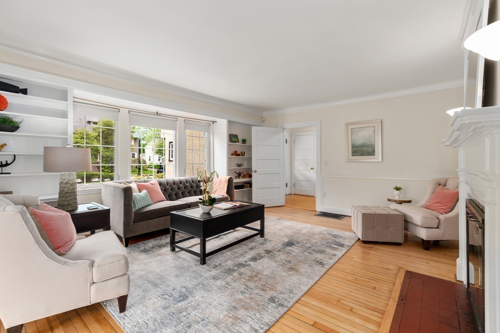 8-10 Upland Road Wellesley, MA 02482 - Photo 3 of 24 a living room with furniture and a large window