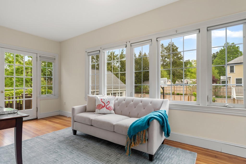 8-10 Upland Road Wellesley, MA 02482 - Photo 4 of 24 a living room with furniture and floor to ceiling windows