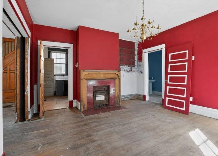 1156 Pemberton Street Pittsburgh, PA 15212 - Photo 7 of 20 a view of a livingroom with a fireplace