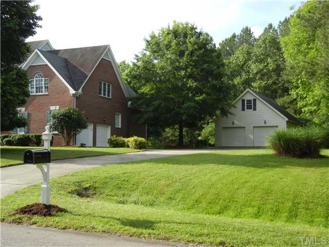 Side entry 2 car garage and a detached 2 car garage, large enough to store a boat or trailer!