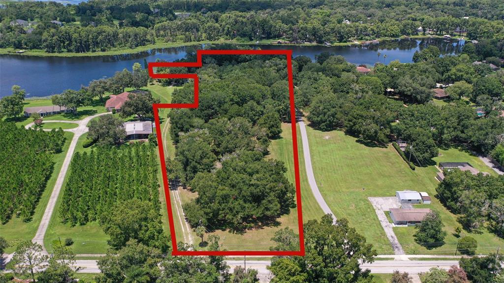 18302 Hanna Road Lutz, FL 33549 - Photo 10 of 58 an aerial view of a house