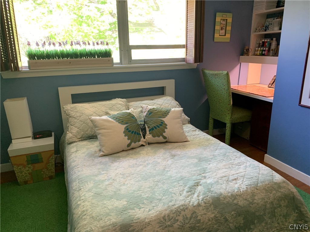 206 Deforest Road Syracuse, NY 13214 - Photo 20 of 49 Bedroom 3 with built in lighted desk area