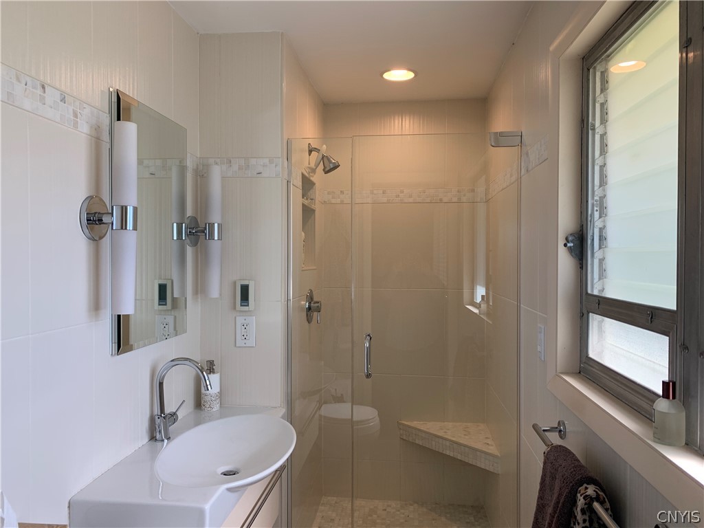 206 Deforest Road Syracuse, NY 13214 - Photo 22 of 49 Master Bathroom with glass shower bedroom or den w