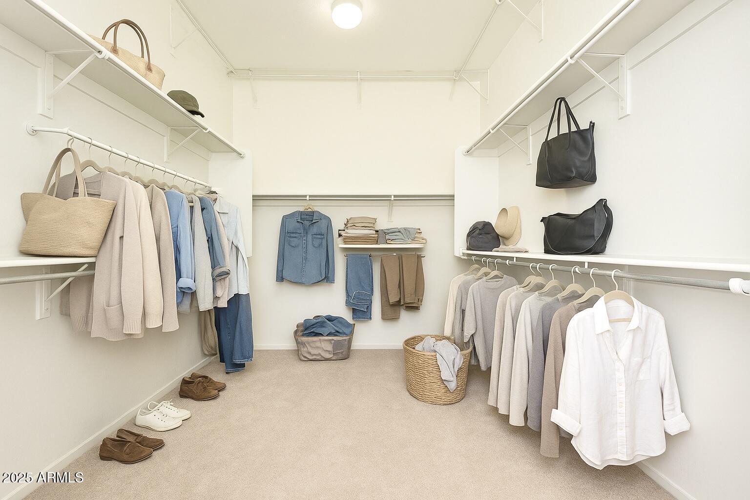 246 East Frances Lane Gilbert, AZ 85295 - Photo 13 of 25 a view of walk in closet with clothes and shoes