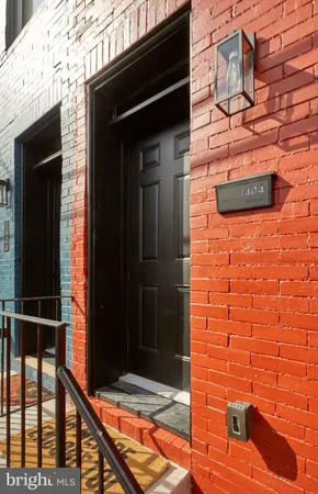 a view of entryway door