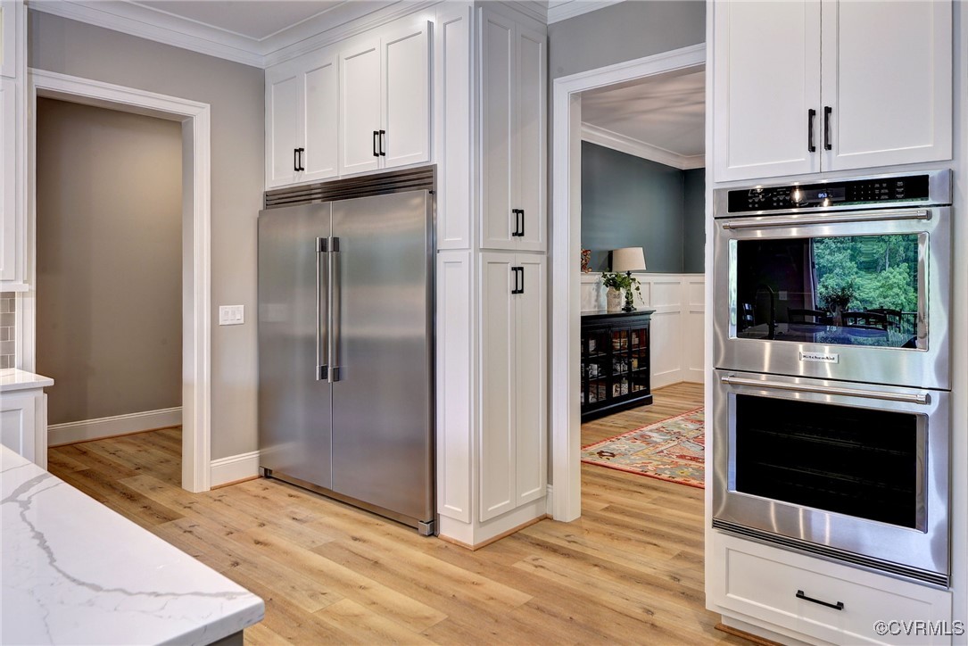 116 Formby Williamsburg, VA 23188 - Photo 19 of 50 a kitchen with stainless steel appliances granite countertop a refrigerator and a stove top oven