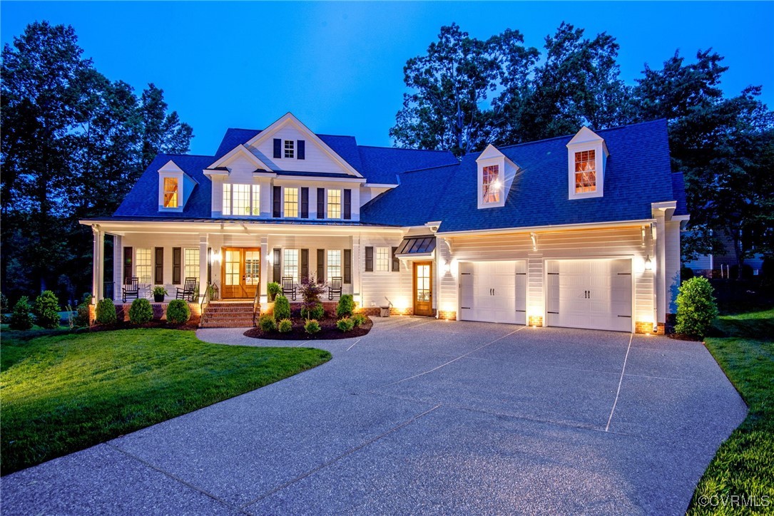 116 Formby Williamsburg, VA 23188 - Photo 48 of 50 a front view of a house with a yard and garage